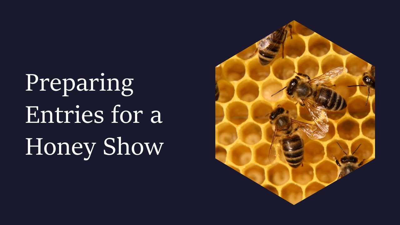 Discover the art of honey presentation at the Bee College Honey Show.