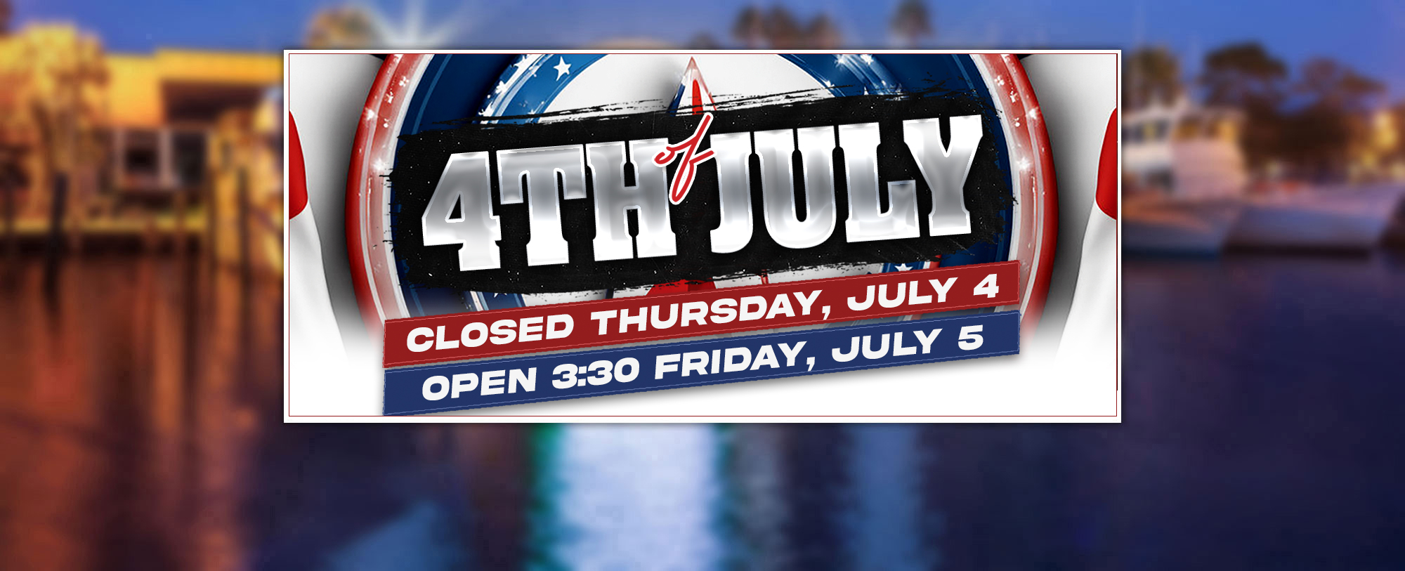 July 4th at Capt. Anderson's: Celebrating tradition and communal joy in the heart of water.