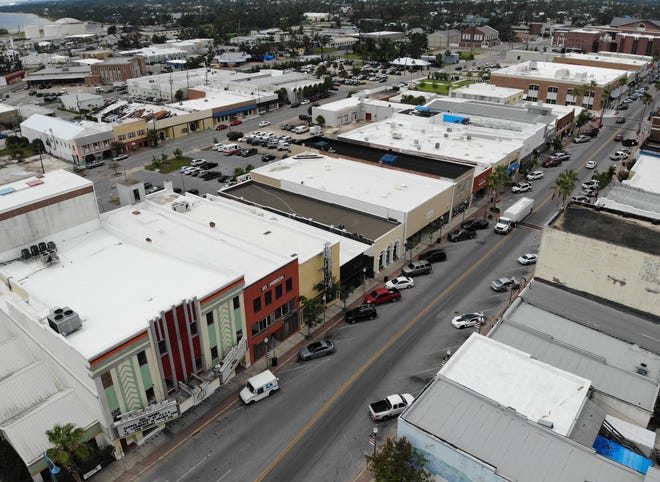 Downtown Panama City: A hub for local shopping and community events.